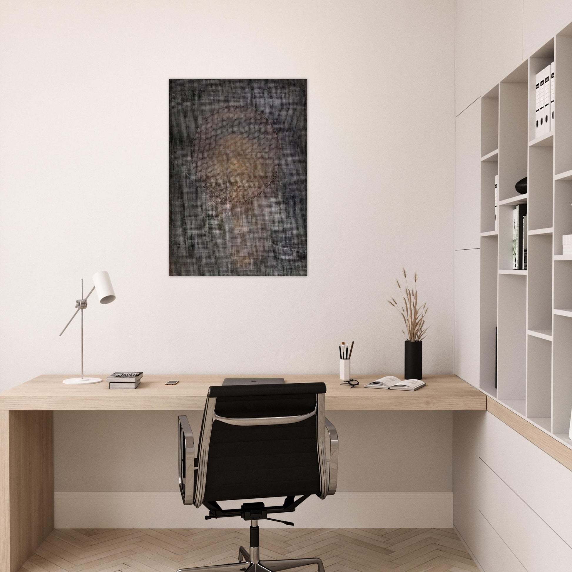 Espejo de sacrista - Art Informel - Manuel Rivera Brushed Aluminum Print - 70x100 cm / 28x40 inches | Manuel Rivera Aluminum Print | Manuel Rivera Prints