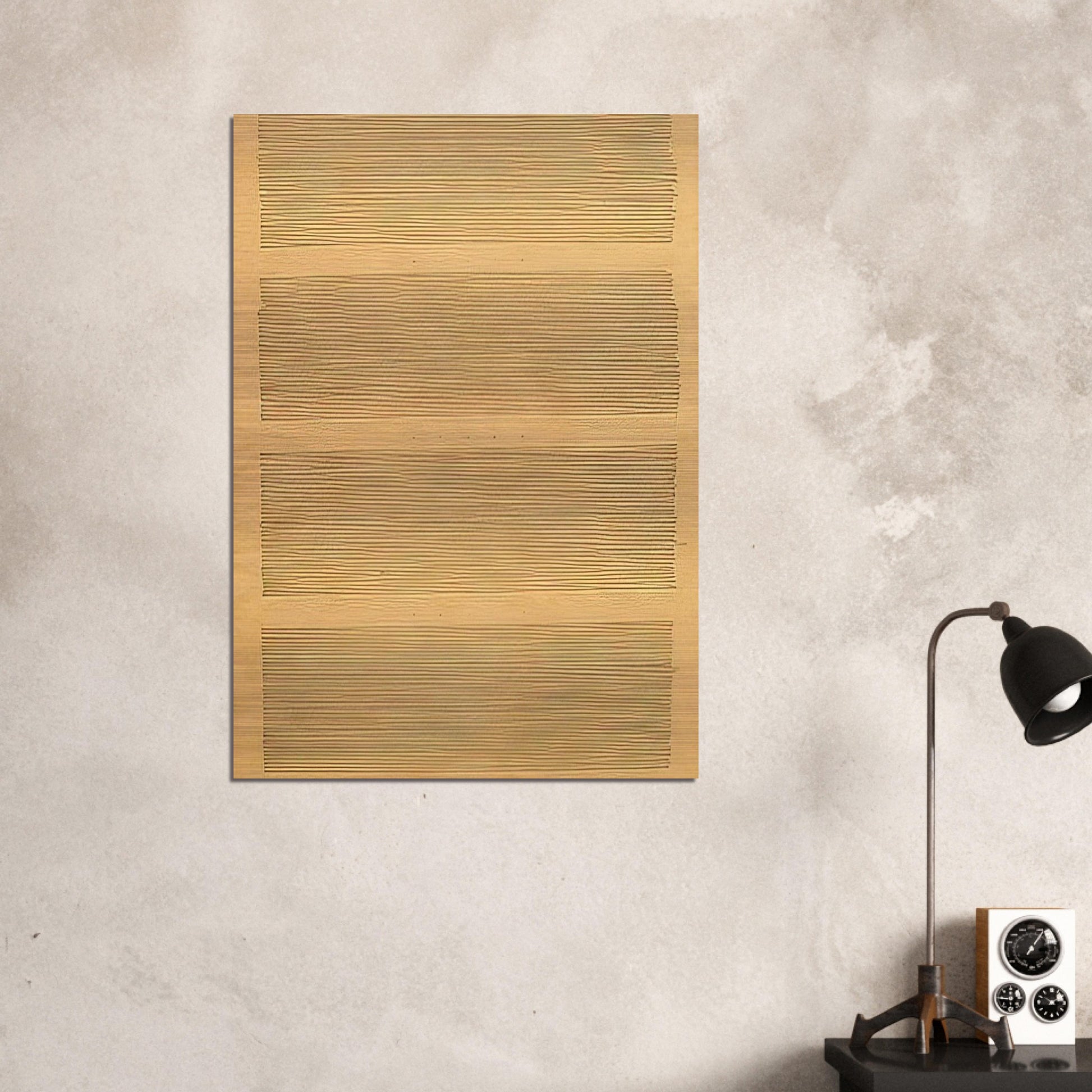 Morning Star - Agnes Martin Brushed Aluminum Print - 70x100 cm / 28x40 inches | Agnes Martin Aluminum Print | Agnes Martin Prints