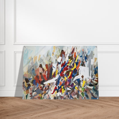 9th Street - 1978 - Robert Goodnough Acrylic Print - 70x100 cm / 28x40″ inches