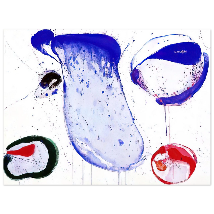 Sam Francis - Blue 47  75x100 cm / 30x40inches Fine Art Poster