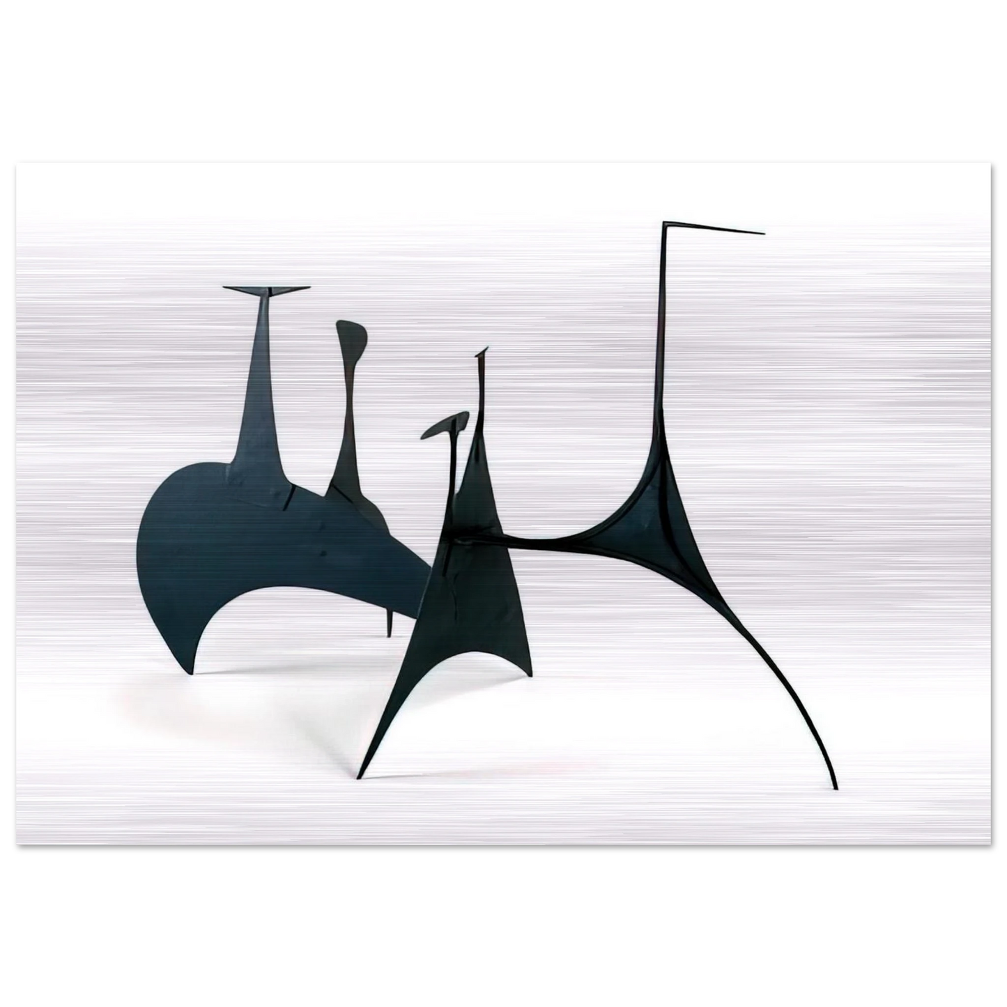 SPINY MAQUETTE 1939 - Alexander Calder Brushed Aluminum Print - 70x100 cm / 28x40 inches | Alexander Calder Aluminum Print | Alexander Calder Prints