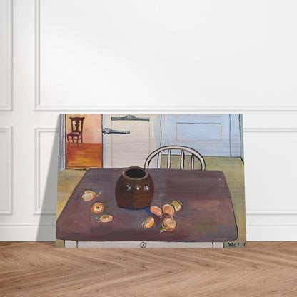 Still Life Spring Lake - Alice Neel Brushed Aluminum Print - 70x100 cm / 28x40 inches | Alice Neel Aluminum Print | Alice Neel Prints