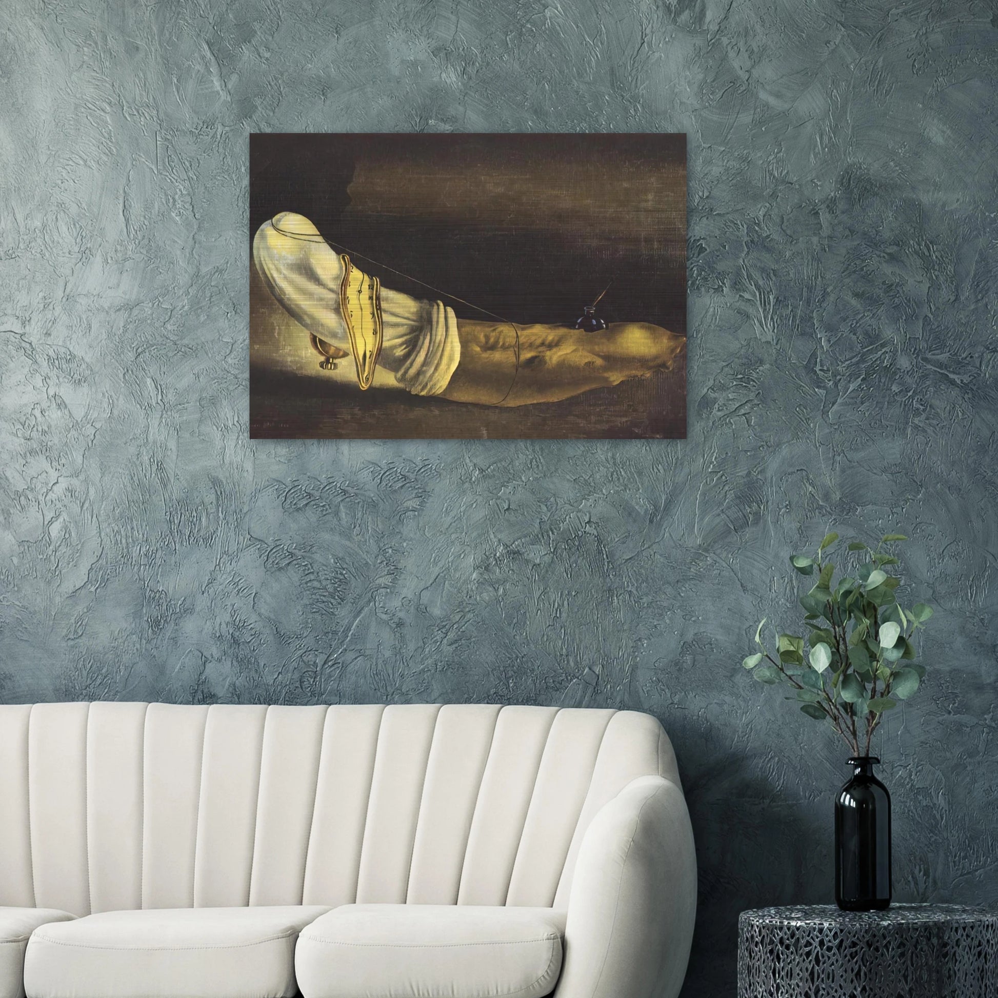 ANTHROPOMORPHIC BREAD - Salvador Dali Brushed Aluminum Print - 70x100 cm / 28x40 inches | Salvador Dali Aluminum Print | Salvador Dali Prints