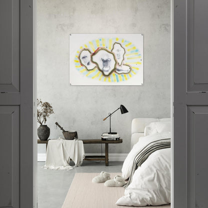 Untitled ABC 52 - 1965 - John Altoon Acrylic Print - 70x100 cm / 28x40″ inches | John Altoon Wall Art | John Altoon Prints