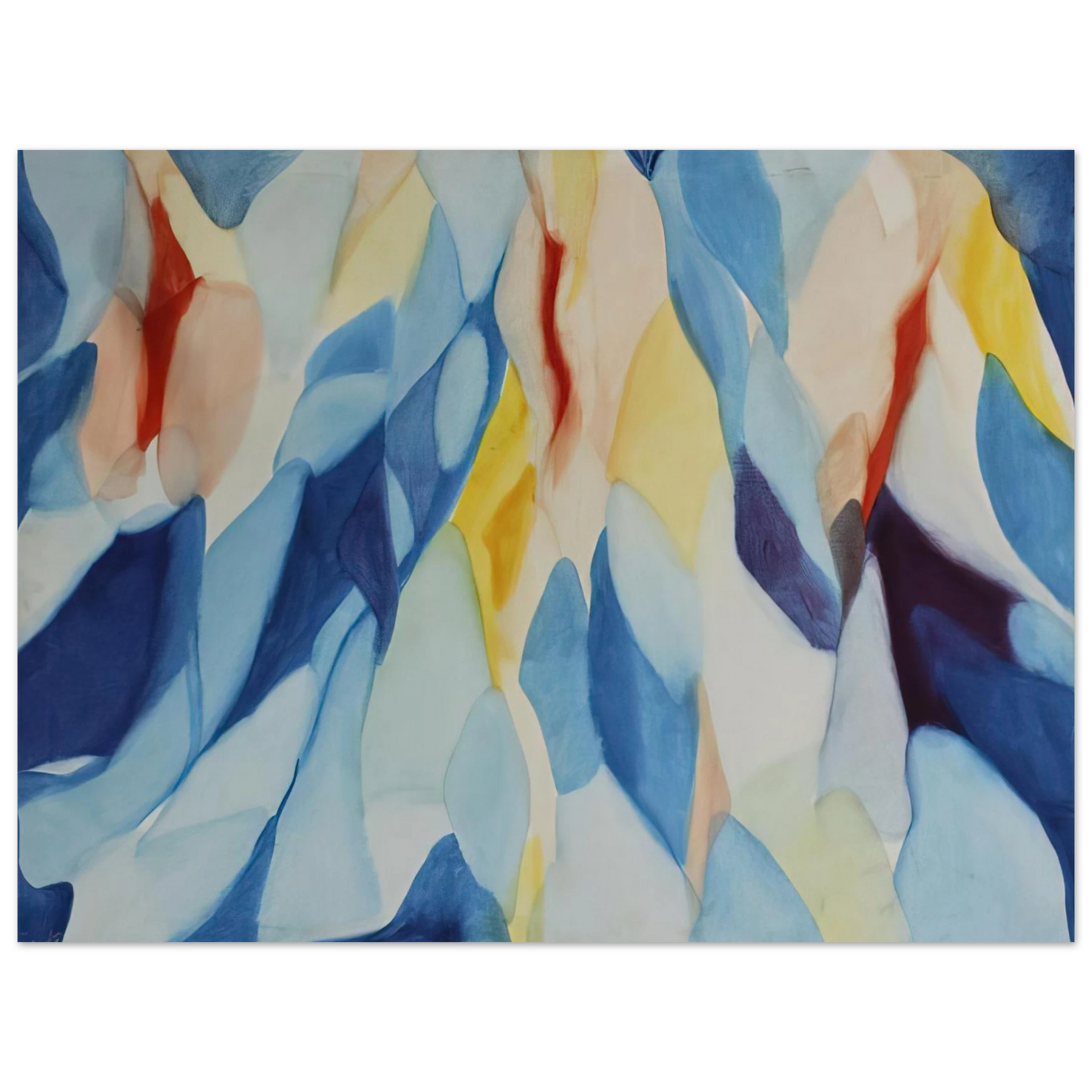 Alice Baber - The Way of the Wind  75x100 cm / 30x40inches Fine Art Poster