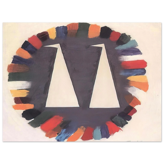 Forrest Bess - Untitled - 1970  75x100 cm / 30x40inches Fine Art Poster