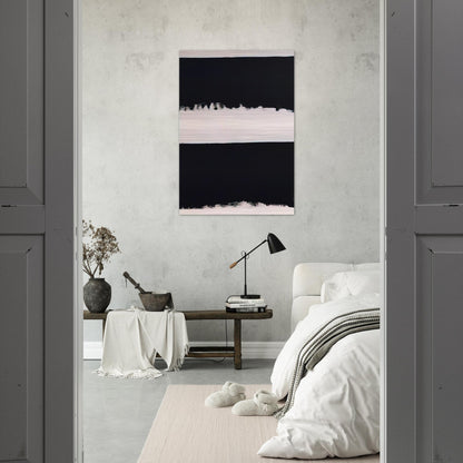 Gouache 2004 B-7 - 2004 - Pierre Soulages Brushed Aluminum Print - 70x100 cm / 28x40 inches | Pierre Soulages Aluminum Print | Pierre Soulages Prints