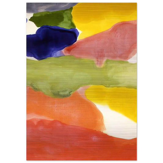 Tutti-Fruitti - 1966 - Helen Frankenthaler Brushed Aluminum Print - 70x100 cm / 28x40 inches | Helen Frankenthaler Aluminum Print | Helen Frankenthaler Prints