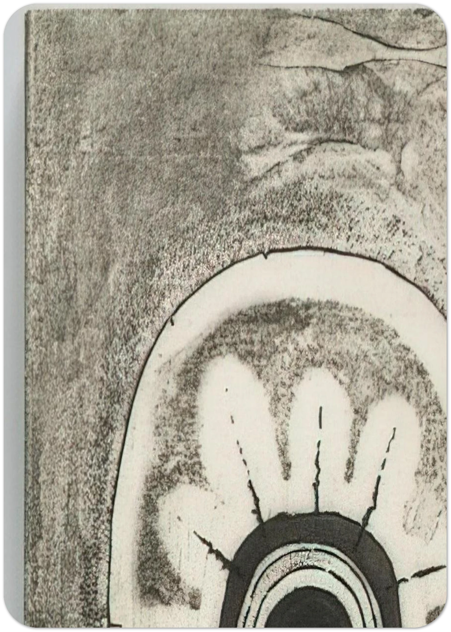 FIFTH STONE SIXTH STONE 1968 By Lee Bontecou Pack of 10 Post Cards | Lee Bontecou Post Cards | A6 (10.5 x 14.8 cm) - 4.1 x 5.8 inches