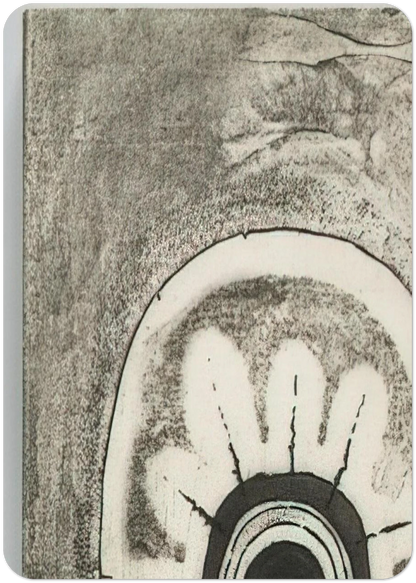 FIFTH STONE SIXTH STONE 1968 By Lee Bontecou Pack of 10 Post Cards | Lee Bontecou Post Cards | A6 (10.5 x 14.8 cm) - 4.1 x 5.8 inches