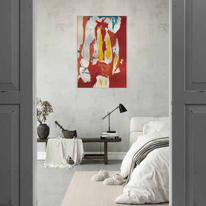 The Red Sea, 1959- - Helen Frankenthaler Brushed Aluminum Print - 70x100 cm / 28x40 inches | Helen Frankenthaler Aluminum Print | Helen Frankenthaler Prints