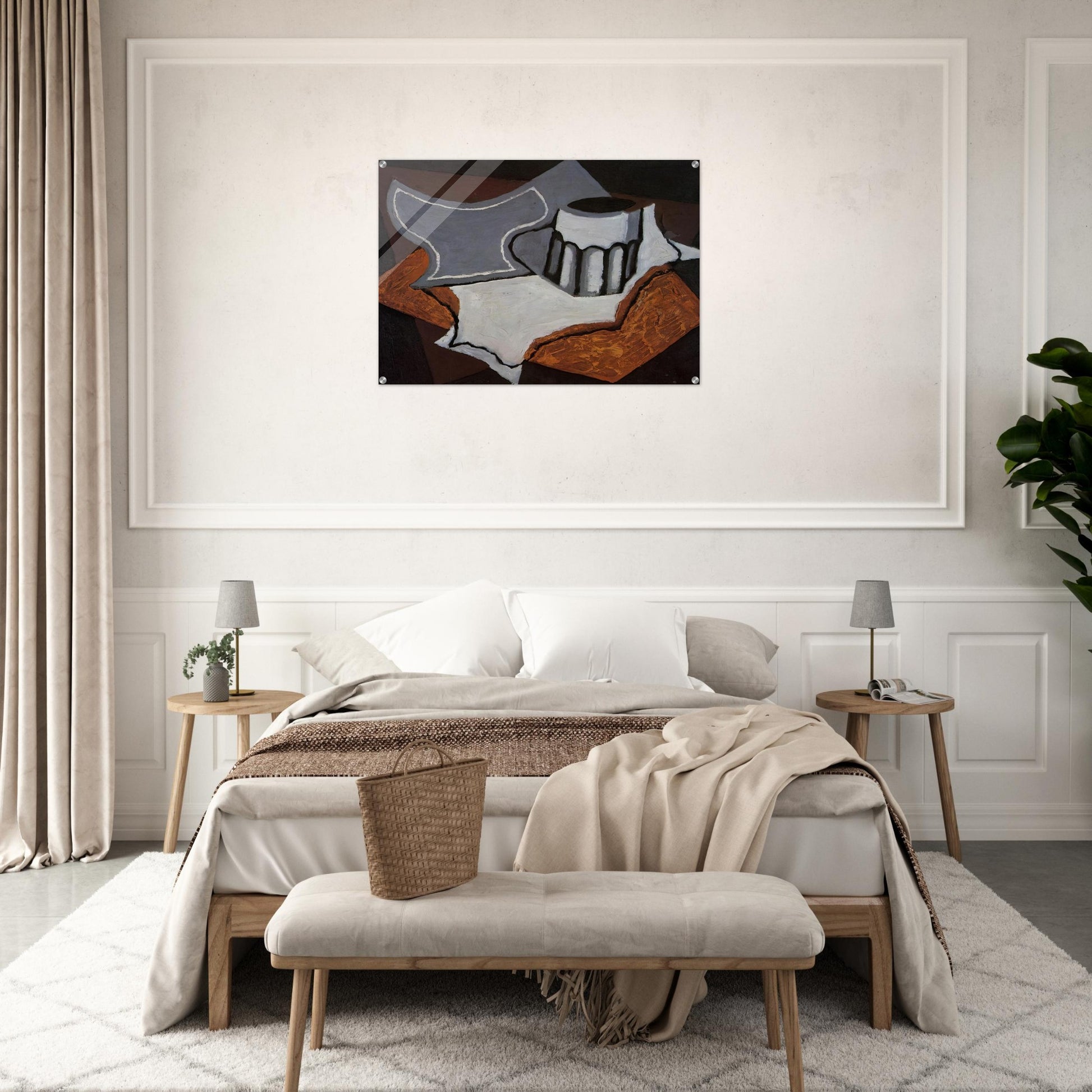 THE GOBLET 1927 - Juan Gris Acrylic Print - 70x100 cm / 28x40″ inches | Juan Gris Wall Art | Juan Gris Prints