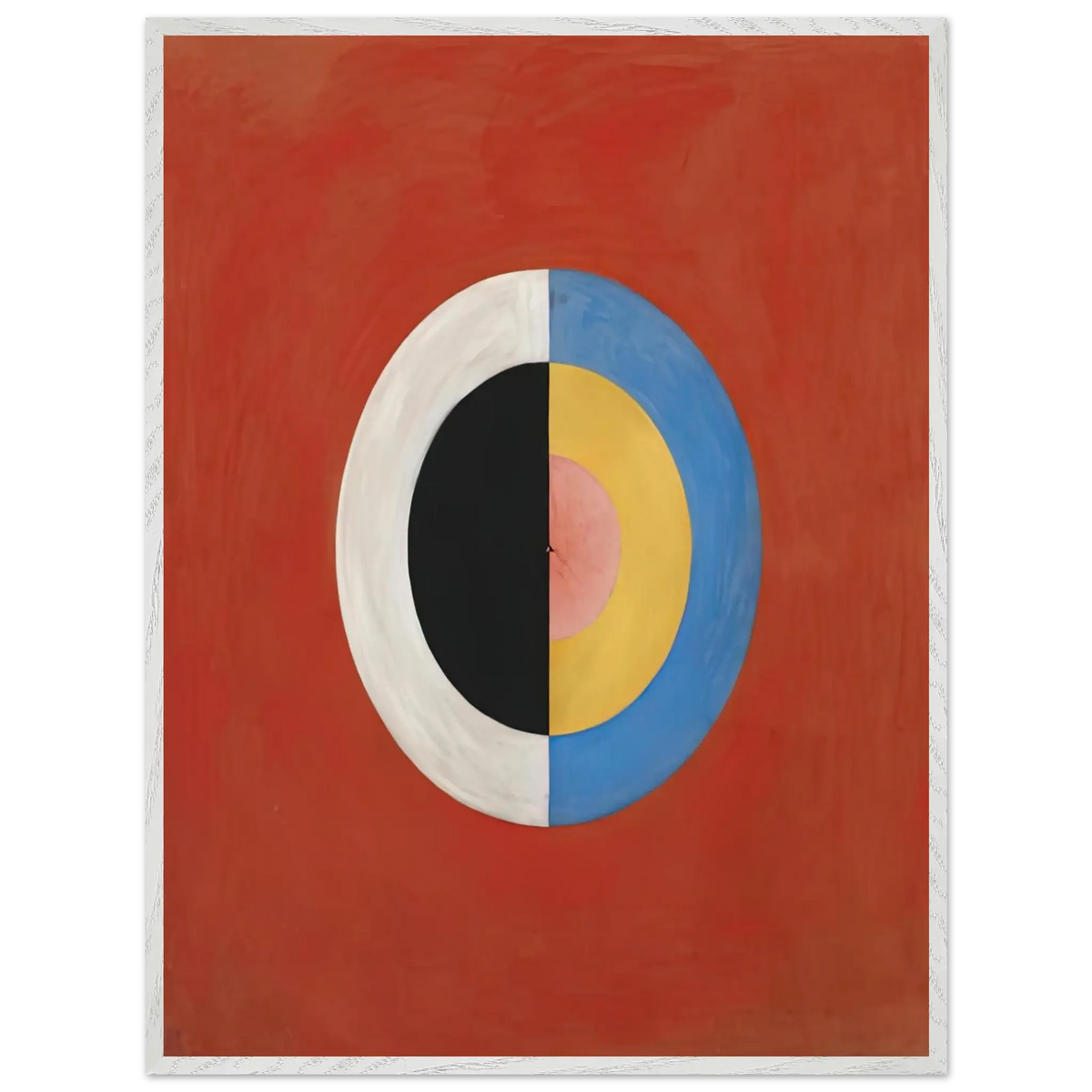 Hilma af Klint - THE SWAN NO 17 1915 0 Wall art - 70x100 cm / 28x40 Inches - Fine Art Poster - -