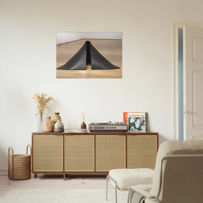 TO LIFT 1967 - Richard Serra Brushed Aluminum Print - 70x100 cm / 28x40 inches | Richard Serra Aluminum Print | Richard Serra Prints