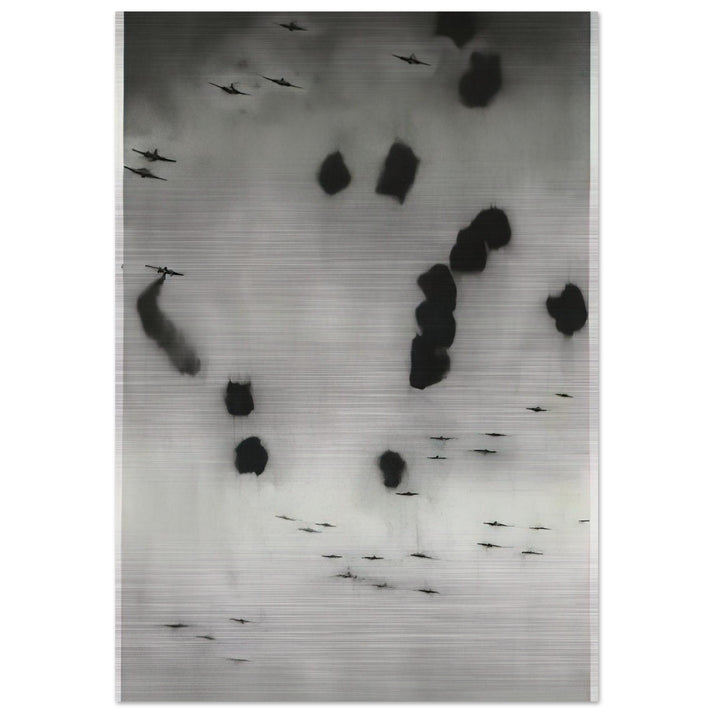FLIEGER 1964 - Gerhard Richter Brushed Aluminum Print - 70x100 cm / 28x40 inches | Gerhard Richter Aluminum Print | Gerhard Richter Prints