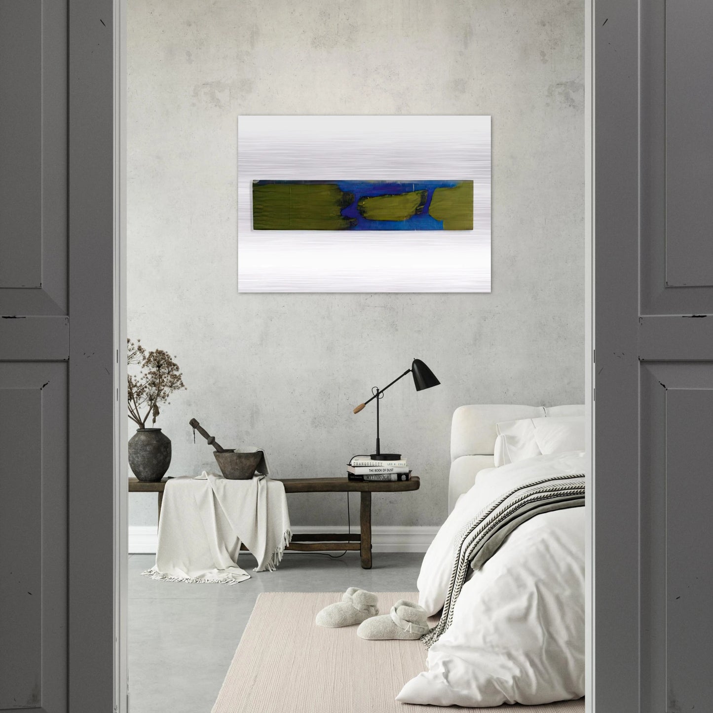 OHNE TITEL 1964 1 - BLINKY PALERMO Brushed Aluminum Print - 70x100 cm / 28x40 inches | BLINKY PALERMO Aluminum Print | BLINKY PALERMO Prints