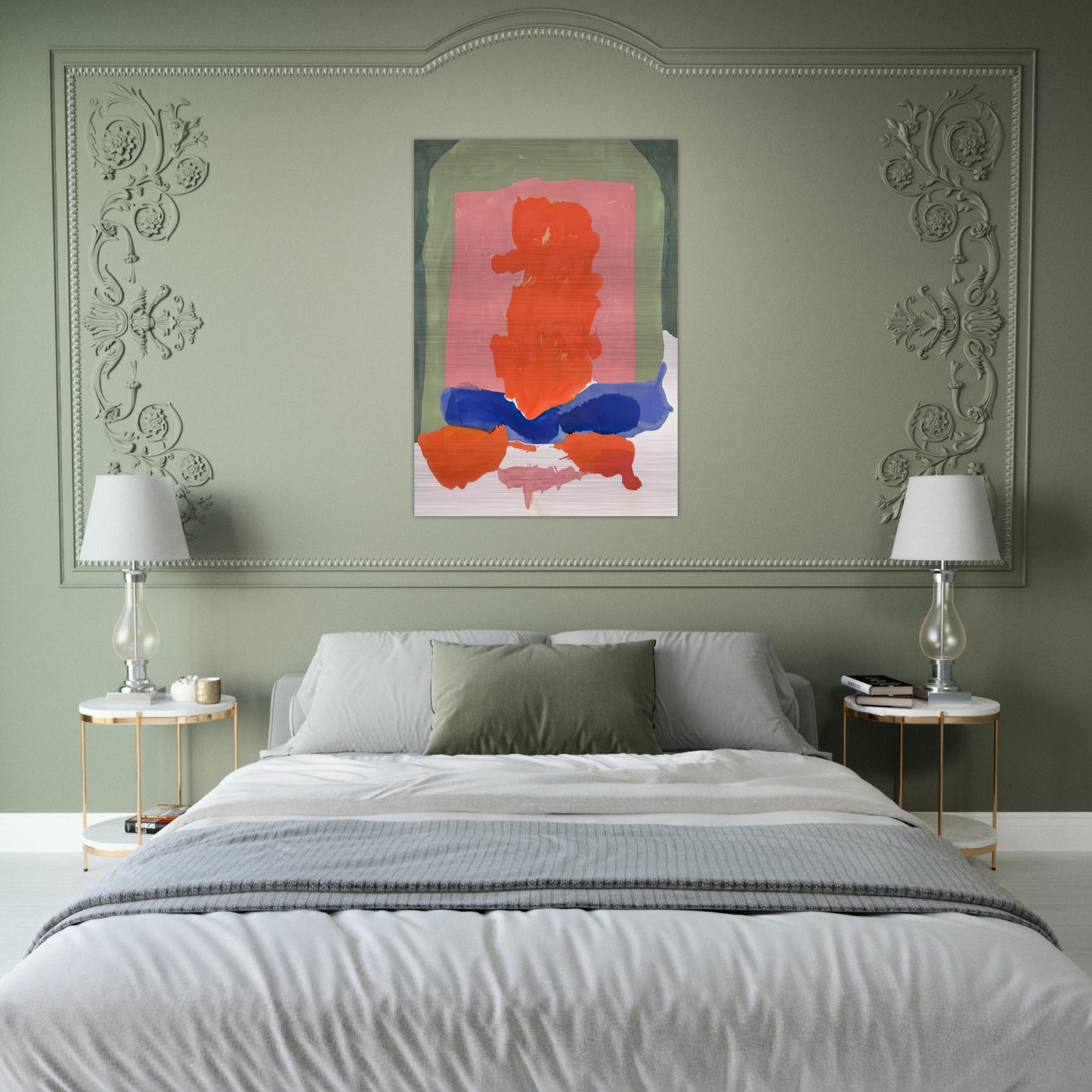 Small's Paradise, 1964- - Helen Frankenthaler Brushed Aluminum Print - 70x100 cm / 28x40 inches | Helen Frankenthaler Aluminum Print | Helen Frankenthaler Prints