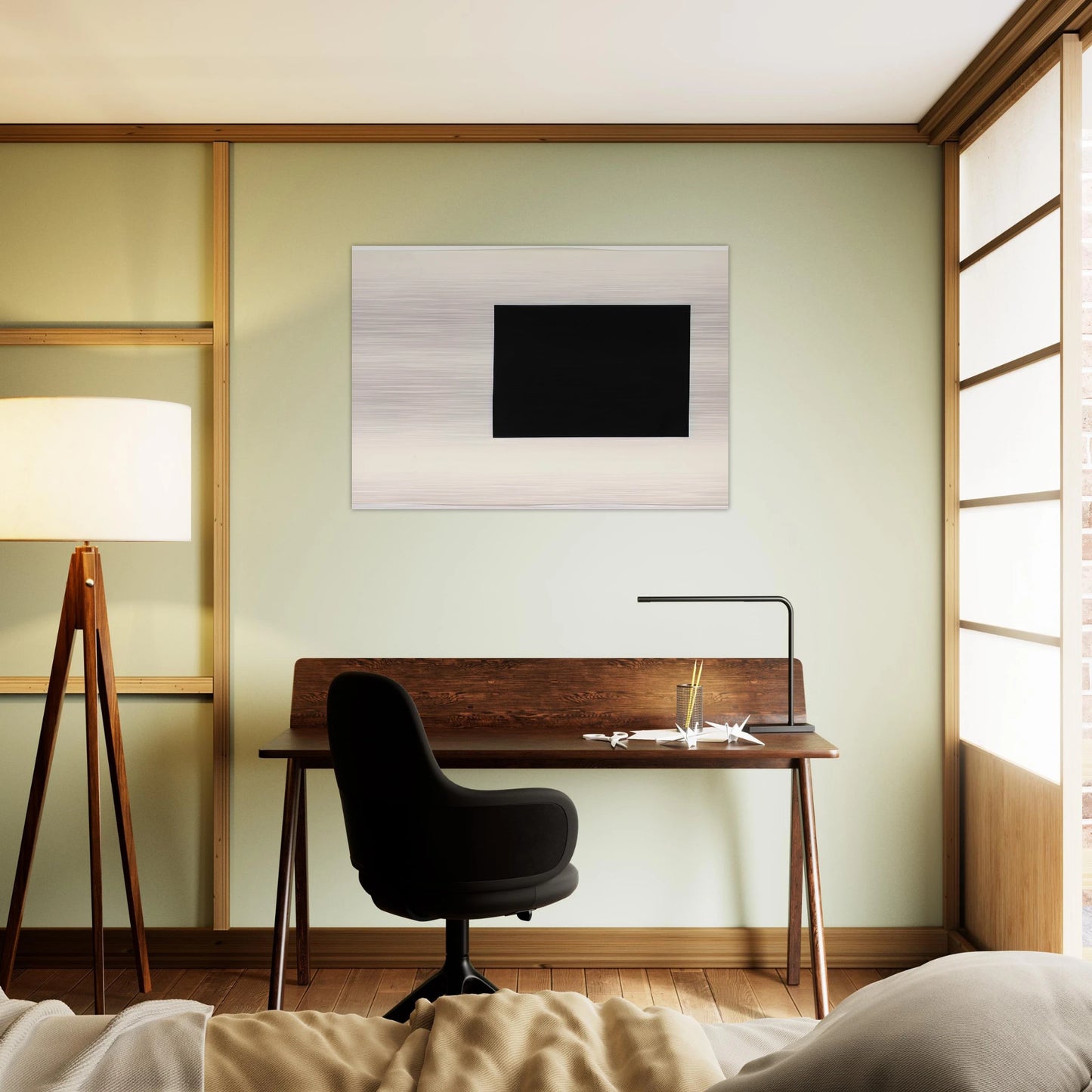 Square Form - Ellsworth Kelly Brushed Aluminum Print - 70x100 cm / 28x40 inches | Ellsworth Kelly Aluminum Print | Ellsworth Kelly Prints