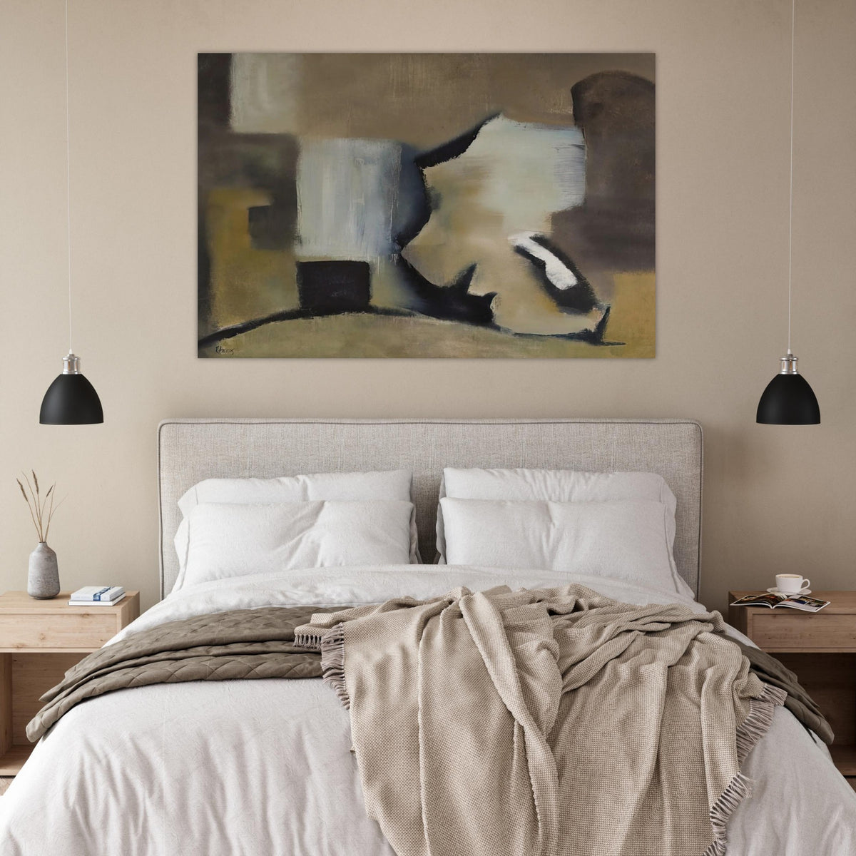 Beyond Emperors - 1952 - Theodoros Stamos Art Prints - 100x150 cm / 40x60″ inches | Theodoros Stamos Poster | Theodoros Stamos Prints
