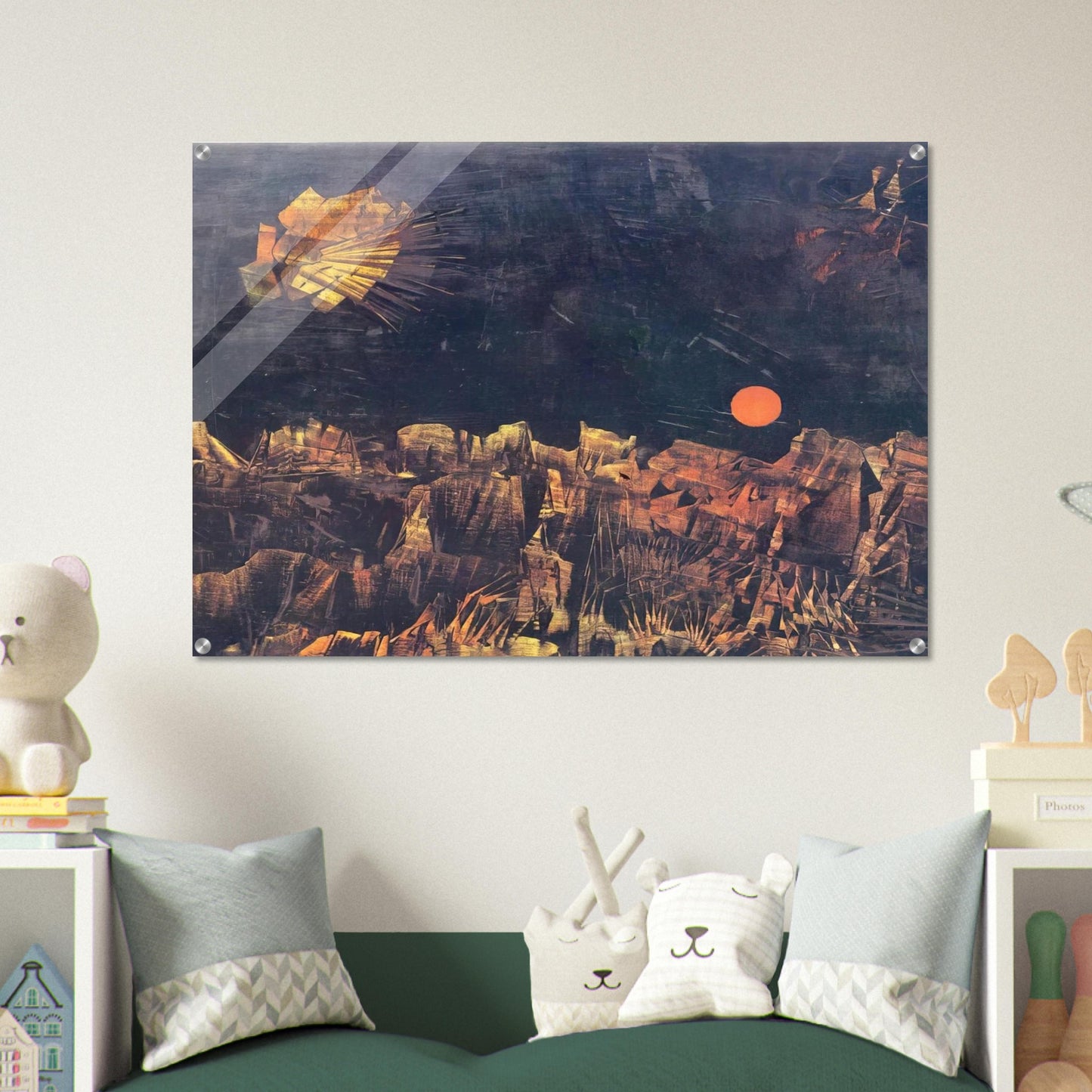 Praise to Tanguy - Max Ernst Acrylic Print - 70x100 cm / 28x40″ inches