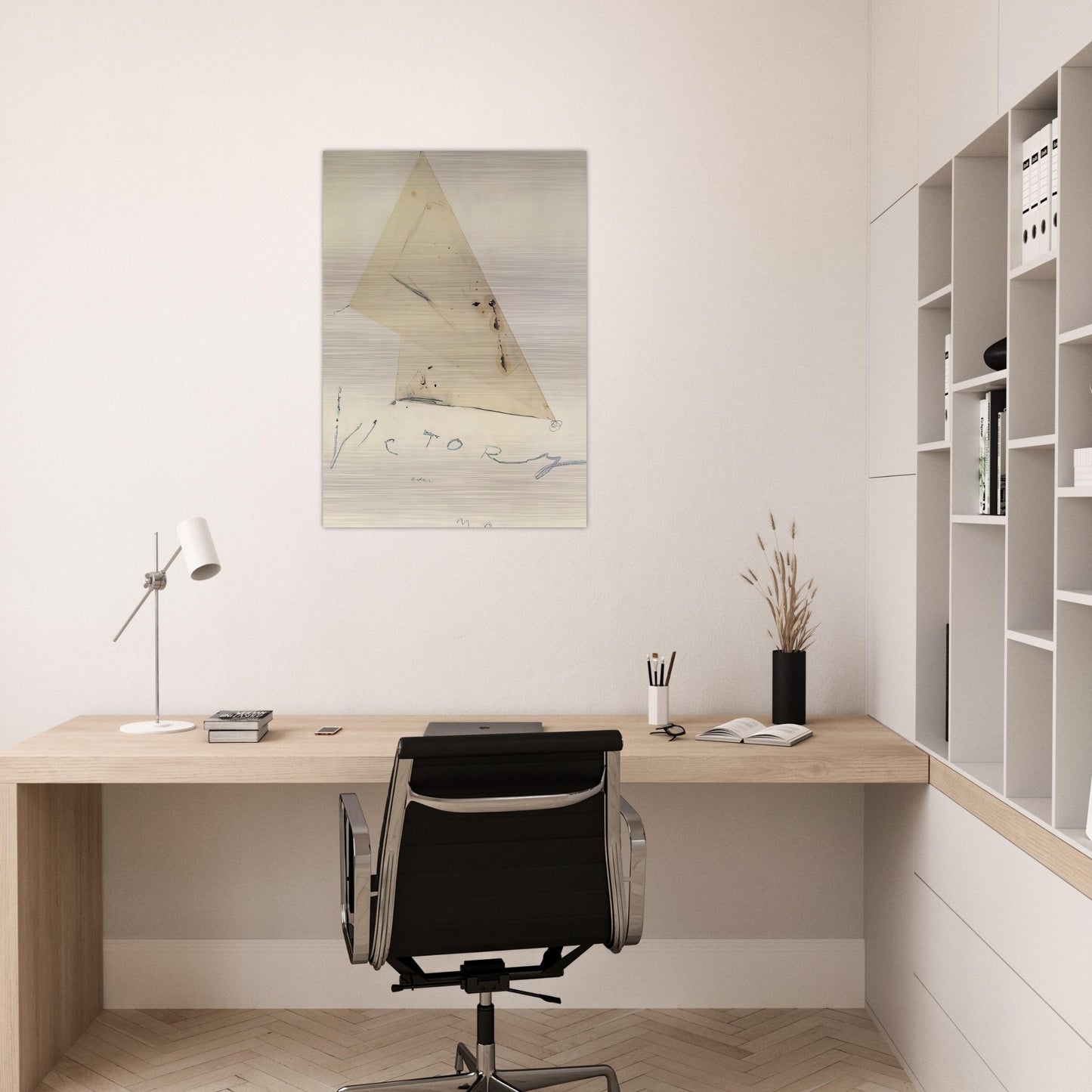Victory - Cy Twombly Brushed Aluminum Print - 70x100 cm / 28x40 inches | Cy Twombly Aluminum Print | Cy Twombly Prints