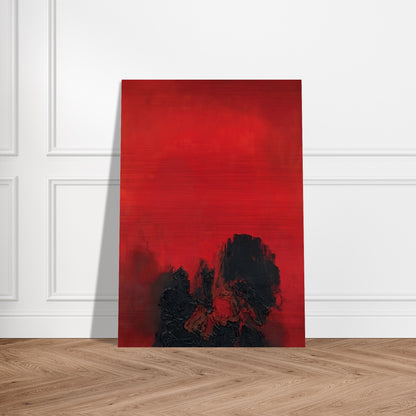 UNTITLED 1961 - Luis Feito Brushed Aluminum Print - 70x100 cm / 28x40 inches | Luis Feito Aluminum Print | Luis Feito Prints