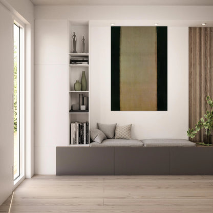 Blue Umber - 1979 - Yun Hyong-keun Art Prints - 100x150 cm / 40x60″ inches | Yun Hyong-keun Poster | Yun Hyong-keun Prints