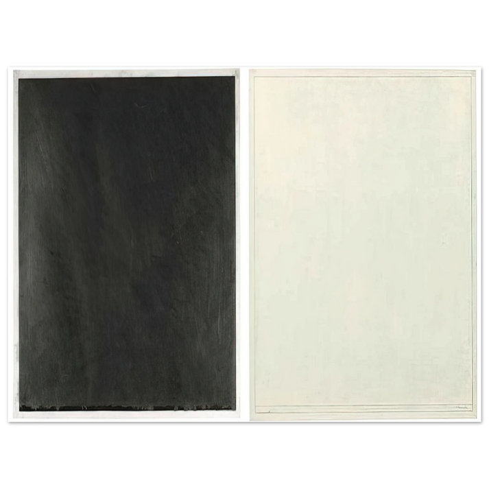 Brice Marden - Untitled - 1966  75x100 cm / 30x40inches Fine Art Poster