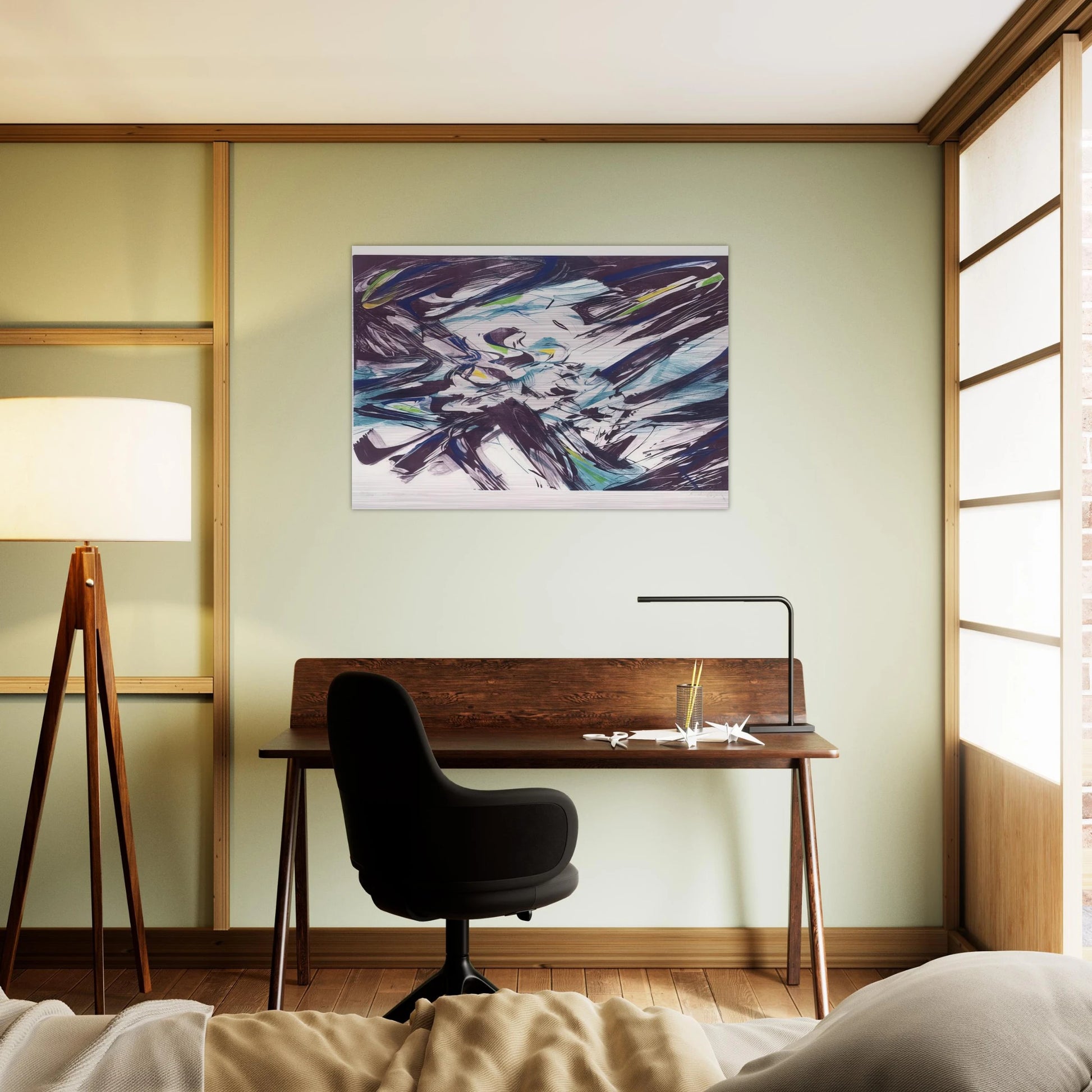 Entym - Karl Otto Gotz Brushed Aluminum Print - 70x100 cm / 28x40 inches | Karl Otto Gotz Aluminum Print | Karl Otto Gotz Prints