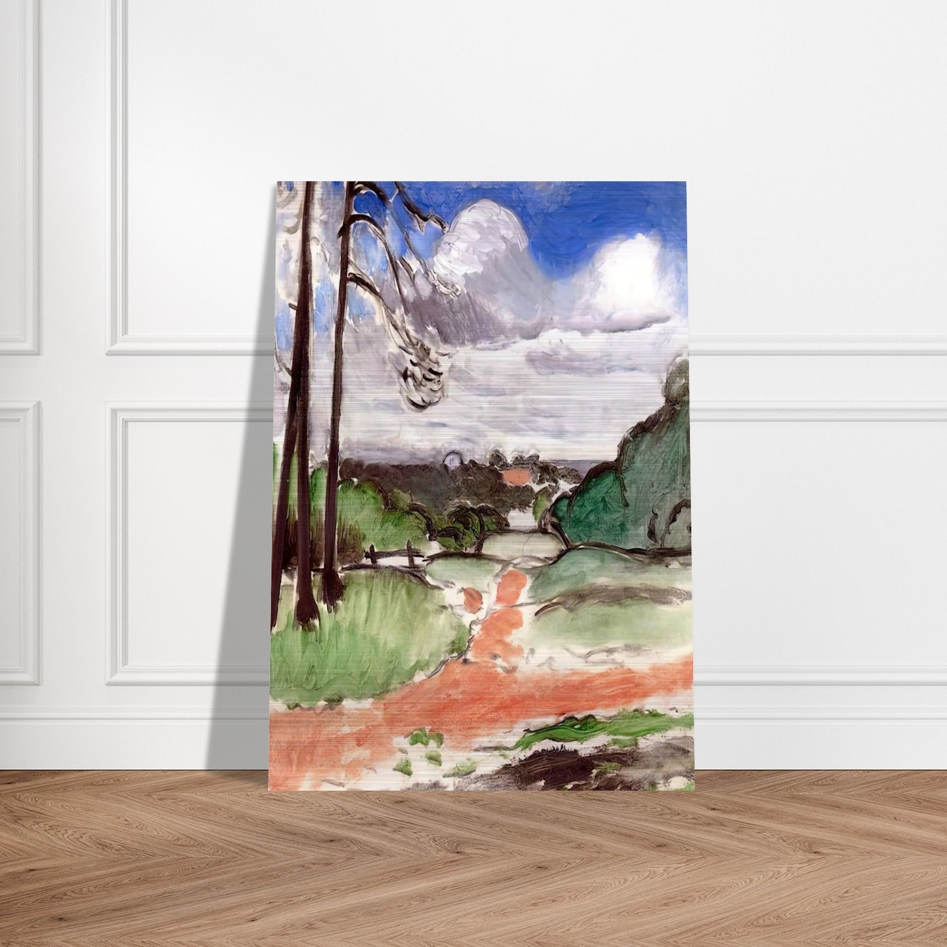 CHALAIS MEUDON 1917 - Henri Matisse Brushed Aluminum Print - 70x100 cm / 28x40 inches | Henri Matisse Aluminum Print | Henri Matisse Prints