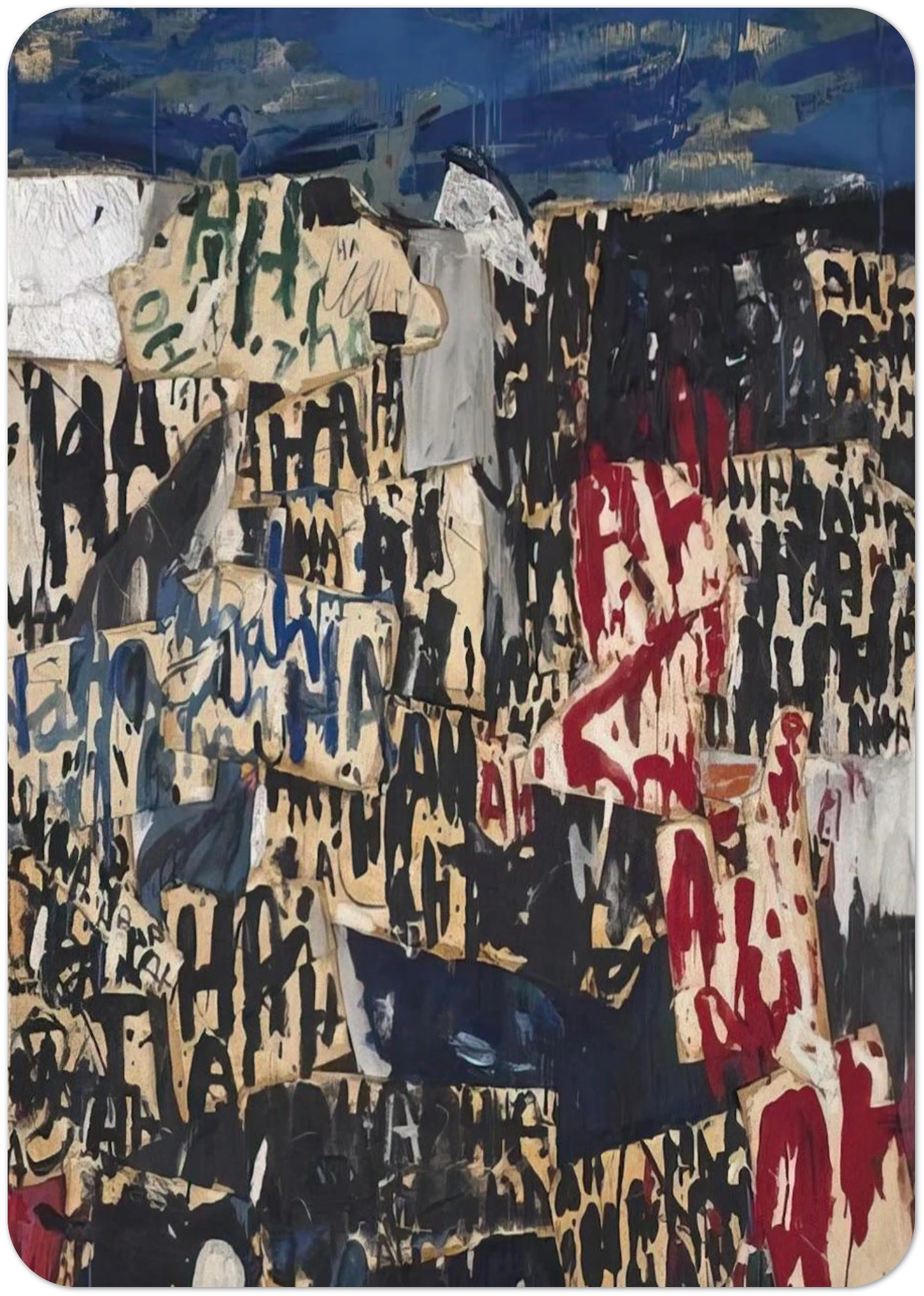 Allan Kaprow on the Legacy of Jackson Pollock By Allan Kaprow Pack of 10 Post Cards | Allan Kaprow Post Cards | A6 (10.5 x 14.8 cm) - 4.1 x 5.8 inches