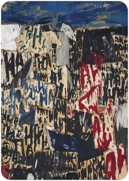 Allan Kaprow on the Legacy of Jackson Pollock By Allan Kaprow Pack of 10 Post Cards | Allan Kaprow Post Cards | A6 (10.5 x 14.8 cm) - 4.1 x 5.8 inches