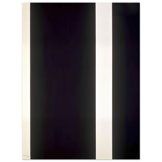 Barnett Newman - The Station of the Cross - Thirteenth station  75x100 cm / 30x40inches Fine Art Poster