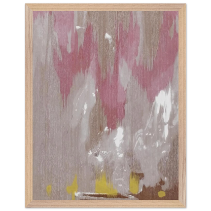 Helen Frankenthaler - Tales of Genji IV - 1998 Wall art - 13x18 cm / 5x7 inches - Premium Wooden Framed Poster With Fine Art Paper-canvas - White frame