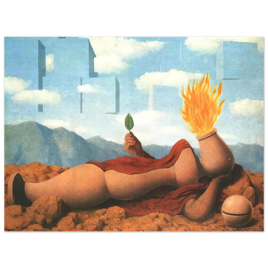 Rene Magritte - ELEMENTARY COSMOGONY 1949  75x100 cm / 30x40inches Fine Art Poster