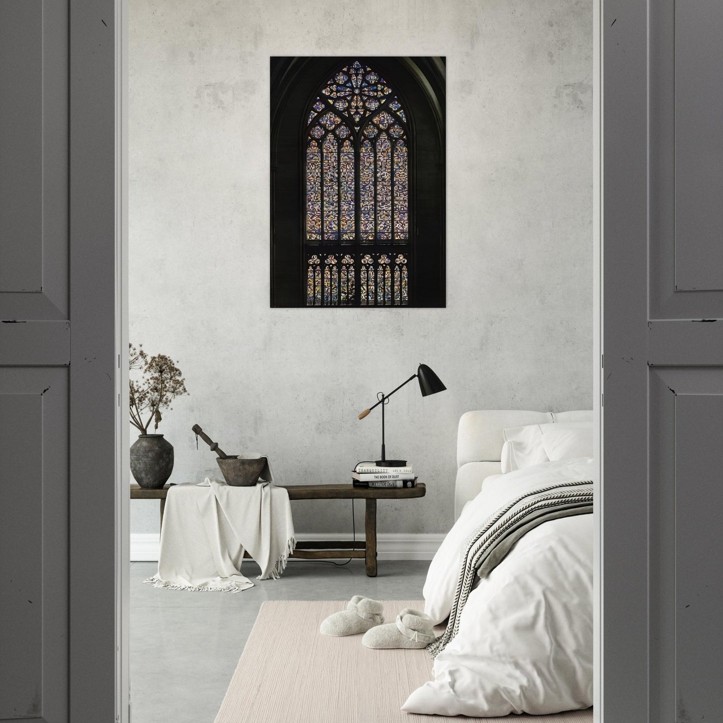 COLOGNE CATHEDRAL WINDOW 2007 - Gerhard Richter Brushed Aluminum Print - 70x100 cm / 28x40 inches | Gerhard Richter Aluminum Print | Gerhard Richter Prints