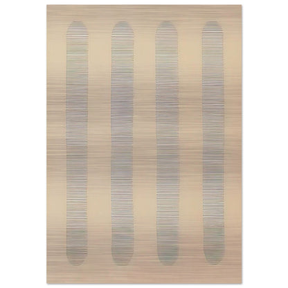 Columns - Agnes Martin Brushed Aluminum Print - 70x100 cm / 28x40 inches | Agnes Martin Aluminum Print | Agnes Martin Prints