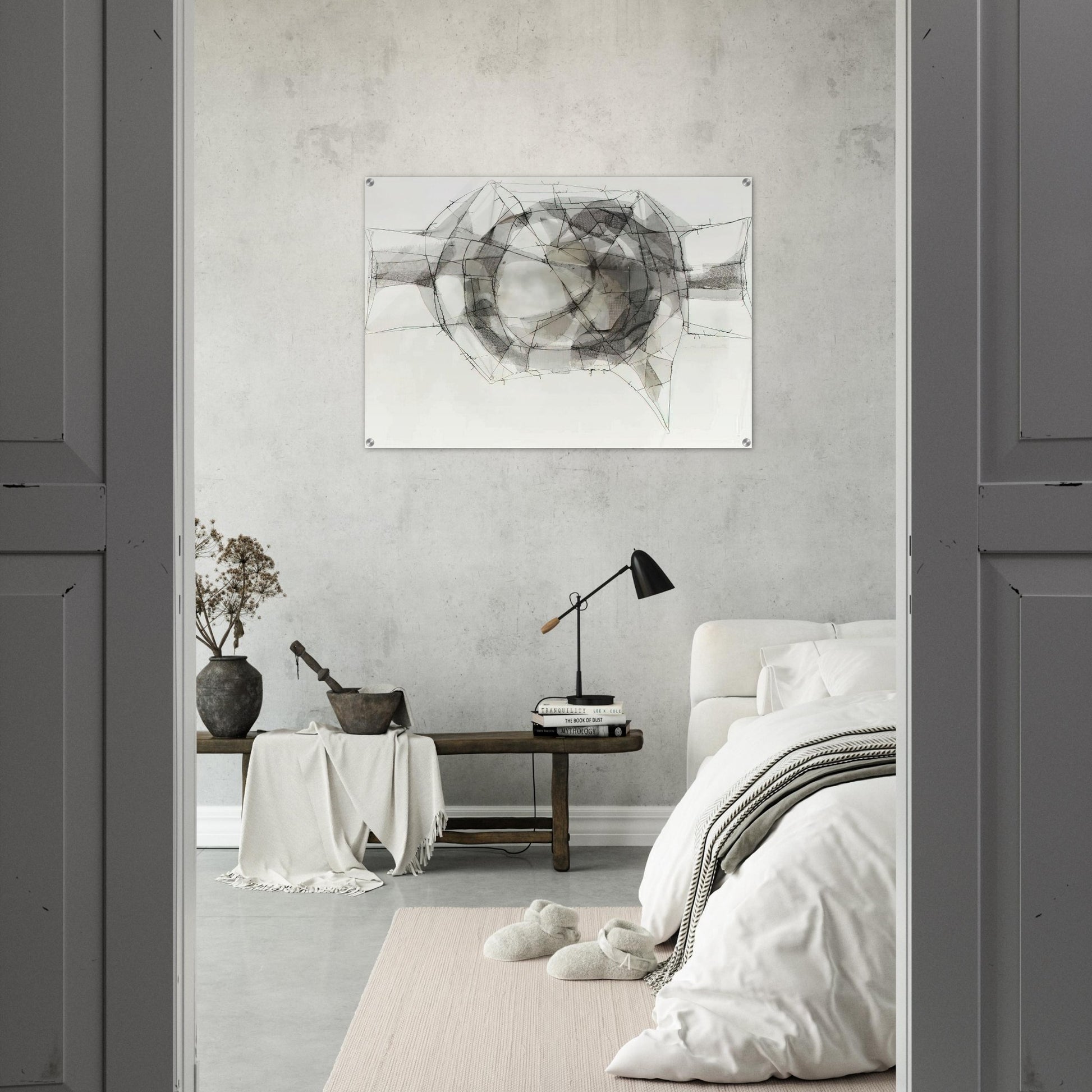 Metamorfosis - 1960 - Manuel Rivera Acrylic Print - 70x100 cm / 28x40″ inches | Manuel Rivera Wall Art | Manuel Rivera Prints
