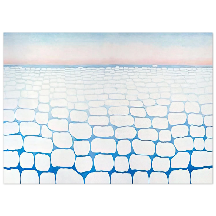 Georgia O'Keeffe - Sky Above Clouds IV Fine Art Poster