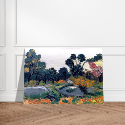 ROCKS IN THE VALLEE DU LOUP 1925 - Henri Matisse Brushed Aluminum Print - 70x100 cm / 28x40 inches | Henri Matisse Aluminum Print | Henri Matisse Prints
