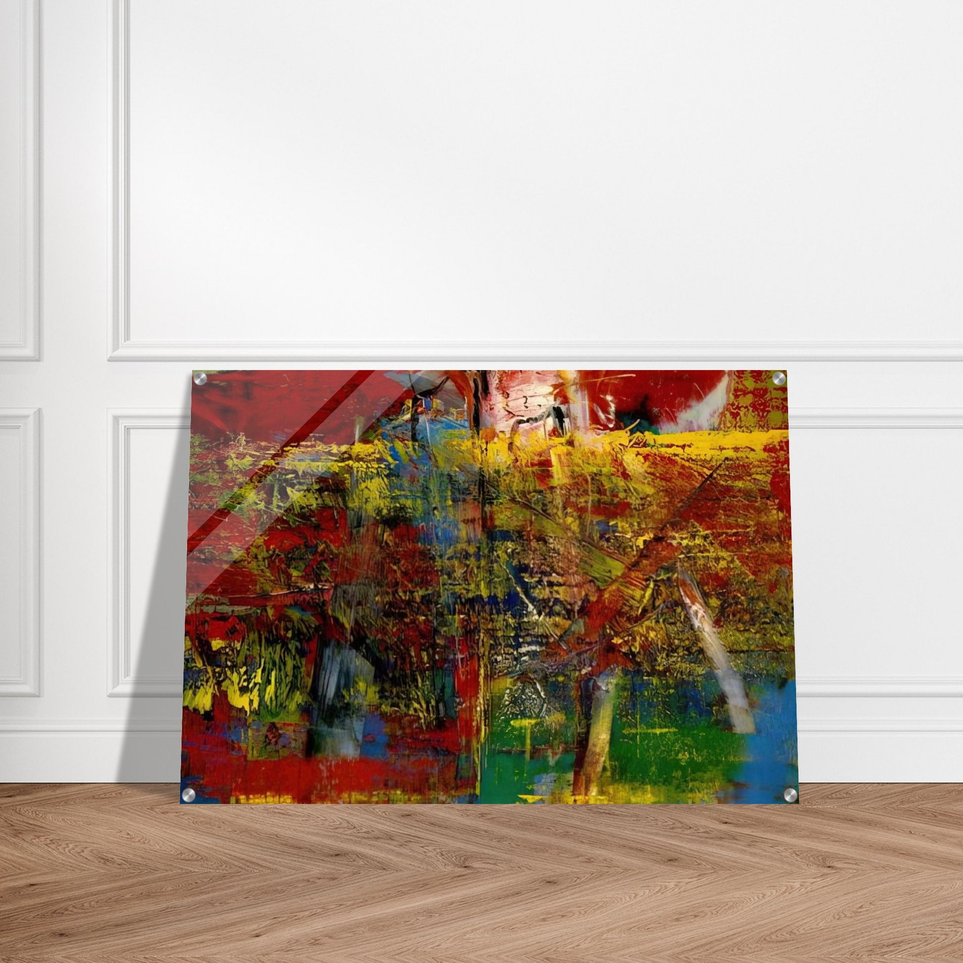 MEDIATION - Gerhard Richter Acrylic Print - 70x100 cm / 28x40″ inches | Gerhard Richter Wall Art | Gerhard Richter Prints