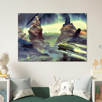 Chris Foss - Chris Foss Acrylic Print - 70x100 cm / 28x40″ inches | Chris Foss Wall Art | Chris Foss Prints