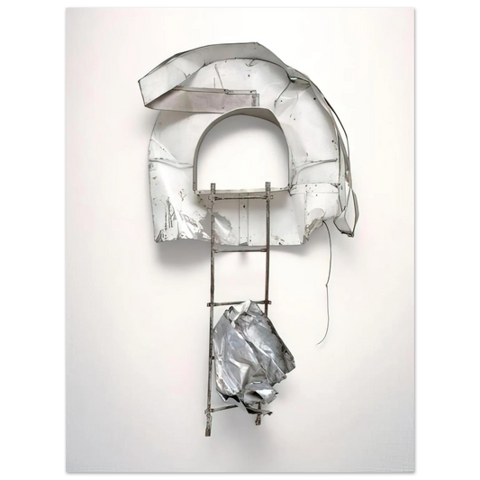Robert Rauschenberg - BALCONE GLUT NEAPOLITAN 1987  75x100 cm / 30x40inches Fine Art Poster
