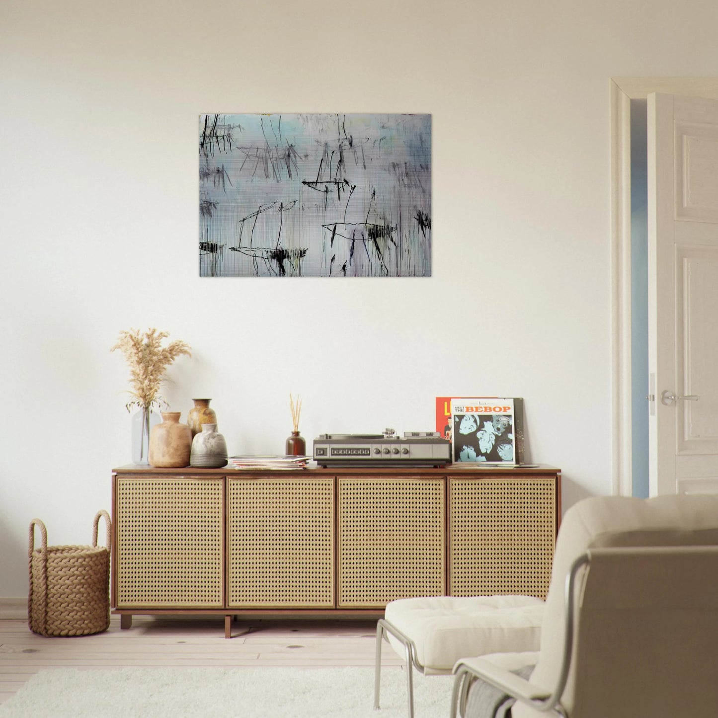 Lepanto, Part V - Cy Twombly Brushed Aluminum Print - 70x100 cm / 28x40 inches | Cy Twombly Aluminum Print | Cy Twombly Prints
