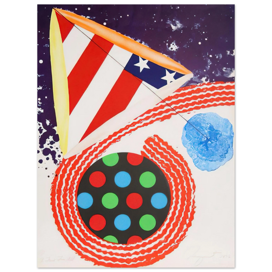 James Rosenquist - A Free for All  75x100 cm / 30x40inches Fine Art Poster