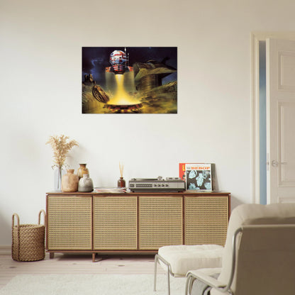 Chris Foss - Chris Foss Brushed Aluminum Print - 70x100 cm / 28x40 inches | Chris Foss Aluminum Print | Chris Foss Prints