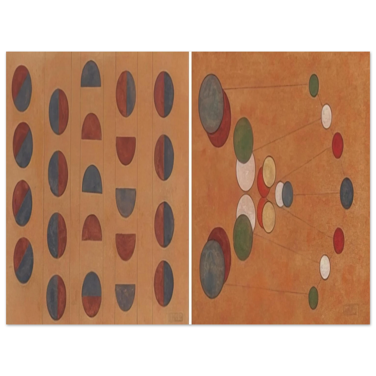 Lolo Soldevilla - Diptych - 1956 1  75x100 cm / 30x40inches Fine Art Poster