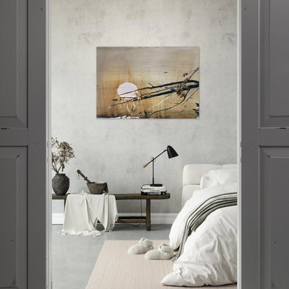 FULL MOON 1980 - Andrew Wyeth Brushed Aluminum Print - 70x100 cm / 28x40 inches | Andrew Wyeth Aluminum Print | Andrew Wyeth Prints