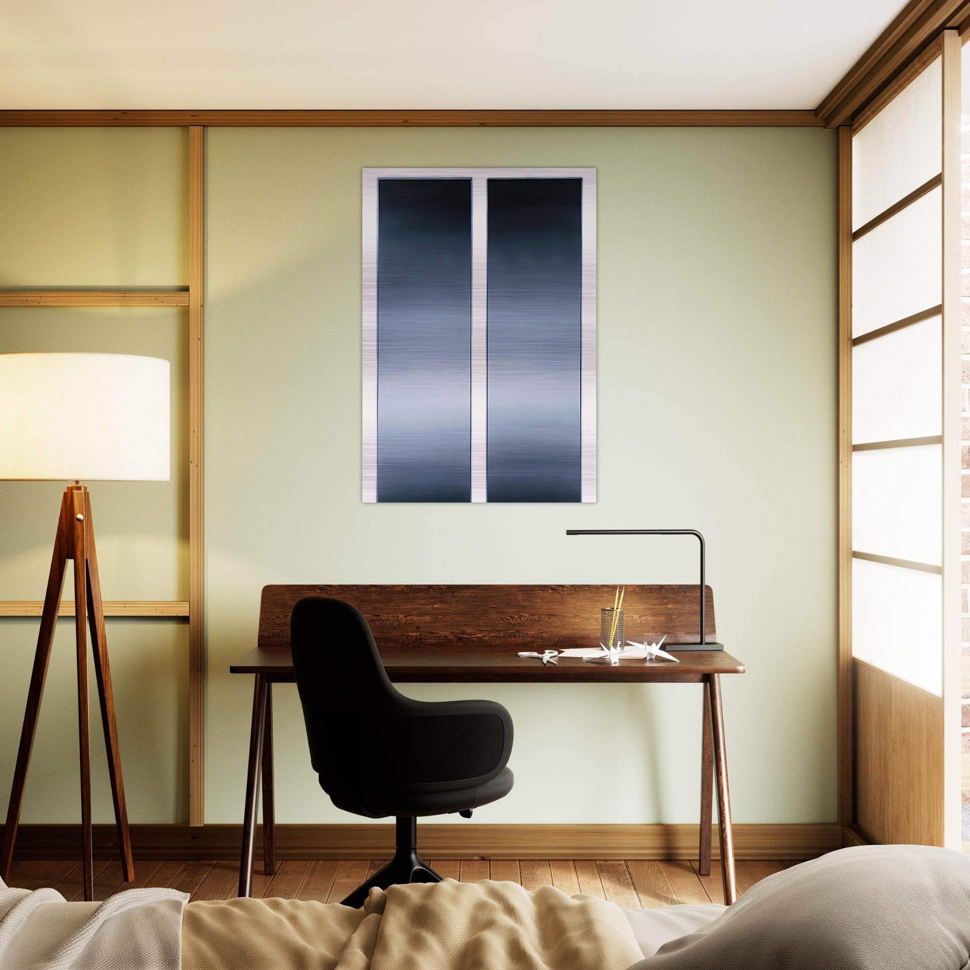 PASSAGE - Gerhard Richter Brushed Aluminum Print - 70x100 cm / 28x40 inches | Gerhard Richter Aluminum Print | Gerhard Richter Prints