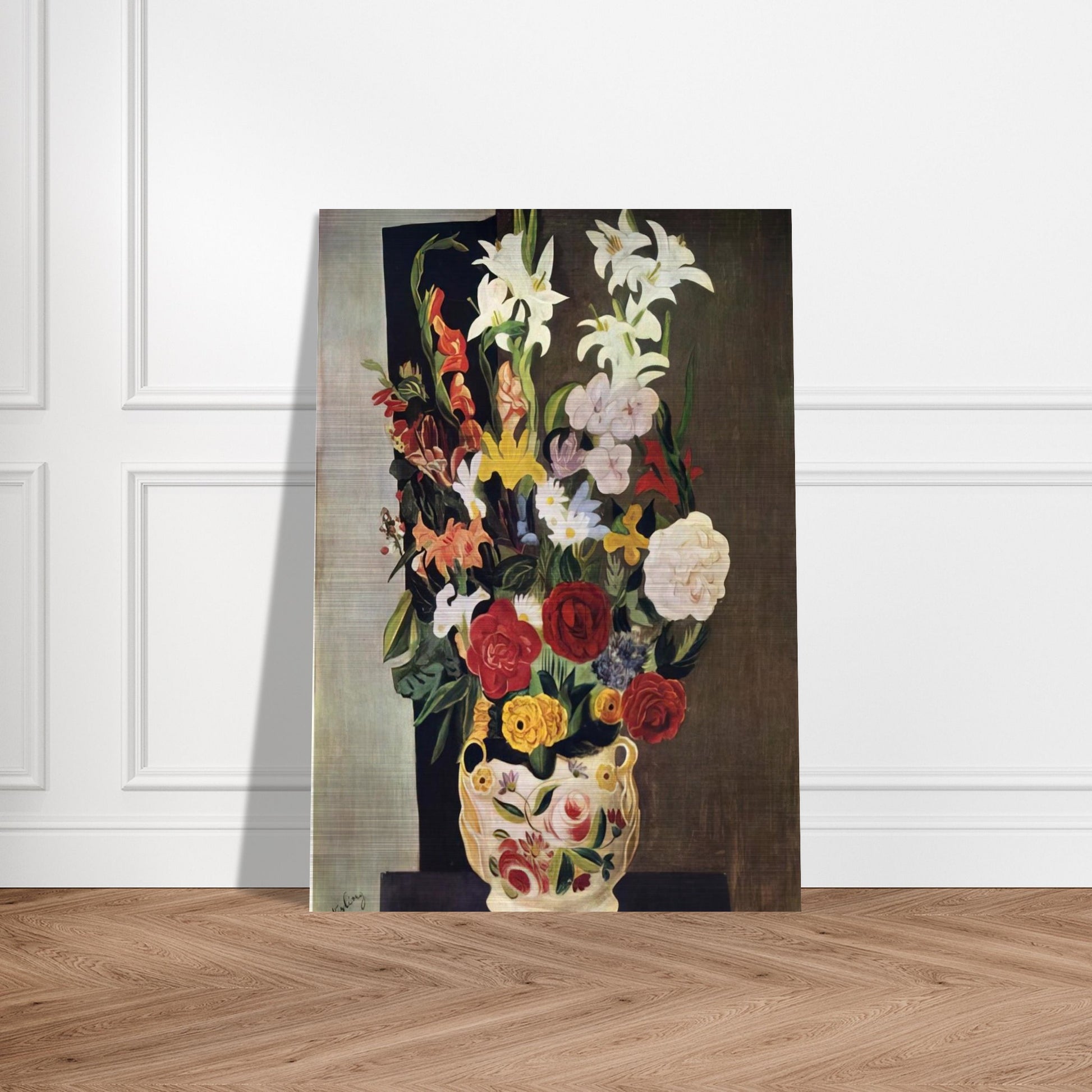 NOT IDENTIFIED 11 - Moise Kisling Brushed Aluminum Print - 70x100 cm / 28x40 inches | Moise Kisling Aluminum Print | Moise Kisling Prints